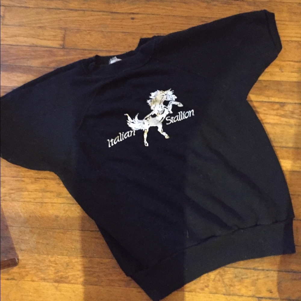 Vintage 1980s “Italian Stallion” Shirt